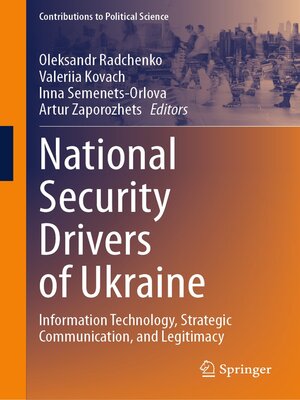 cover image of National Security Drivers of Ukraine